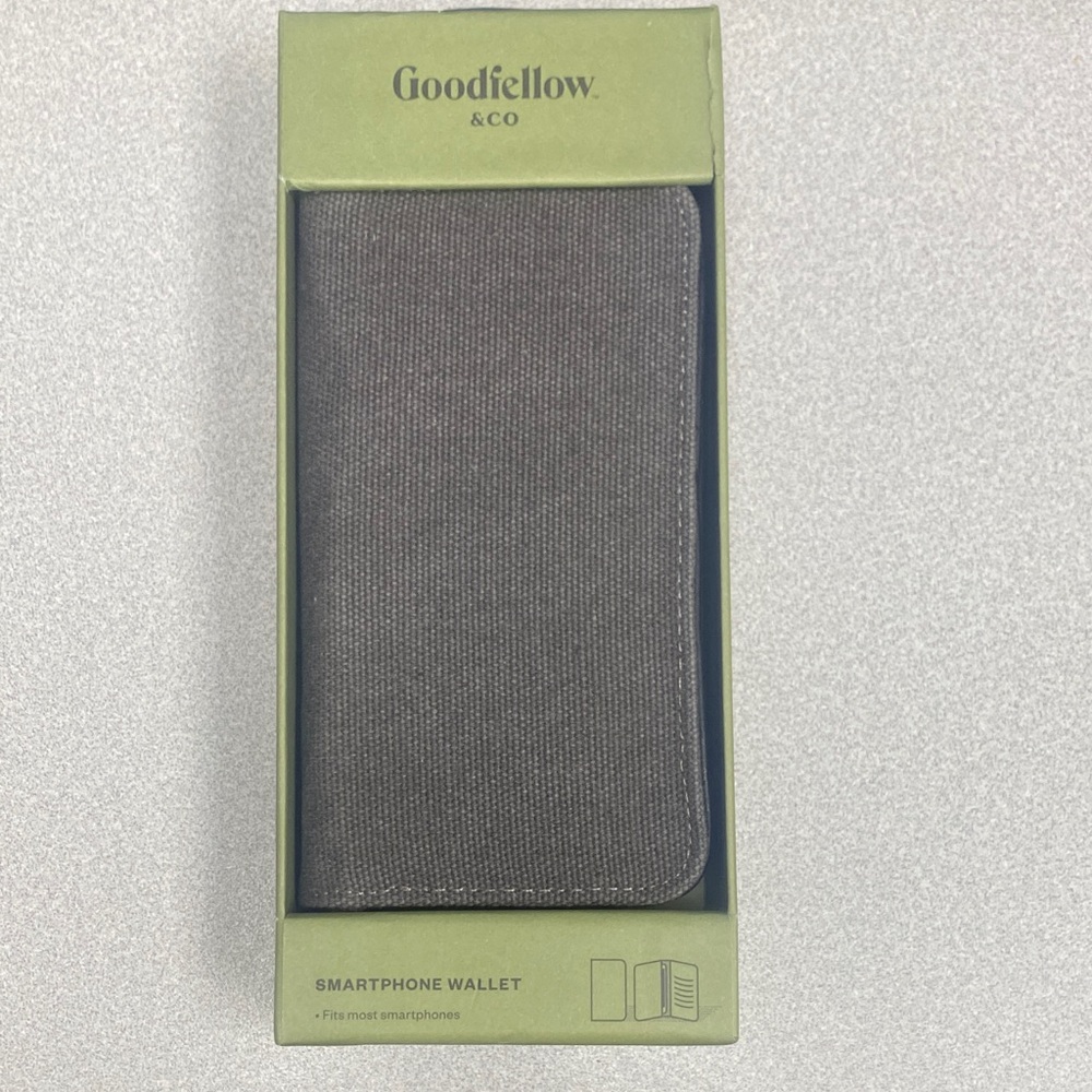 Goodfellow & Co Black Leather Smartphone Wallet/Cardholder